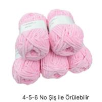 KD3422 - 500 gr. (5 Adet) Standart kalınlık Kadife İhraç Fazlası İp