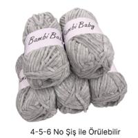 KD3426 - 540 gr. (5 Adet) Standart kalınlık Kadife İhraç Fazlası İp