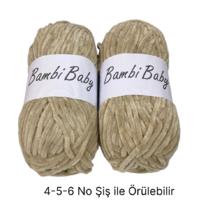KD3432 -200 gr. (2 Adet)  Standart kalınlık Kadife İhraç Fazlası İp