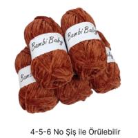 KD3434 - 560 gr. (5 Adet) Standart kalınlık Kadife İhraç Fazlası İp