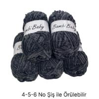 KD3447 - 500 gr. (5 Adet) Standart kalınlık Kadife İhraç Fazlası İp