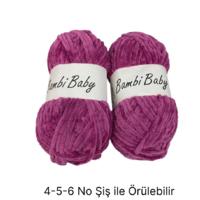 KD3448 - 220 gr. (2 Adet) Standart kalınlık Kadife İhraç Fazlası İp