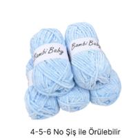 KD3459 - 500 gr. (5 Adet) Standart kalınlık Kadife İhraç Fazlası İp