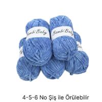 KD3468 - 570 gr. (5 Adet) Standart kalınlık Kadife İhraç Fazlası İp