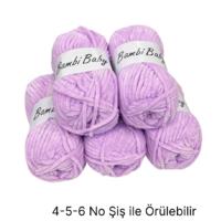 KD3481 - 500 gr. (5 Adet) Standart kalınlık Kadife İhraç Fazlası İp