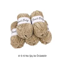 KD3513 - 500 gr. (5 Adet) Standart kalınlık Kadife İhraç Fazlası İp