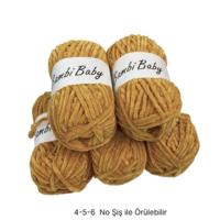 KD3551 - 500 gr. (5 Adet) Standart kalınlıık Kadife İhraç Fazlası İp