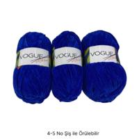 KD3583 - 556 gr. (3 Adet) İnce kadife nako vogue  Kadife İhraç Fazlası İp