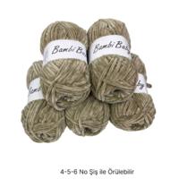 KD3591 - 500 gr. (5 Adet) Standart kalınlık Kadife İhraç Fazlası İp