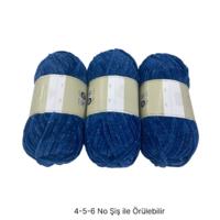 KD3608 - 320 gr. (3 Adet) Simli Standart kalınlık Kadife İhraç Fazlası İp