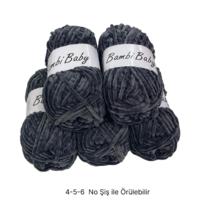 KD3609 - 540 gr. (5 Adet) Standart kalınlık Kadife İhraç Fazlası İp