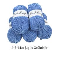 KD3639 - 500 gr. (5 Adet) Standart Kalınlık Kadife İhraç Fazlası İp