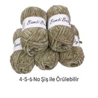 KD3645 - 500 gr. (5 Adet) Standart Kalınlık Kadife İhraç Fazlası İp