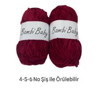 KD3646 - 220 gr. (2 Adet) Standart Kalınlık Kadife İhraç Fazlası İp