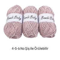 KD3649 - 320 gr. (3 Adet) Standart Kalınlık Kadife İhraç Fazlası İp