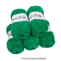 KD3652 - 500 gr. (5 Adet) Standart kalınlık  Kadife İhraç Fazlası İp