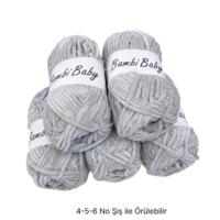 KD3657 - 570 gr. (5 Adet) Standart kalınlık Kadife İhraç Fazlası İp