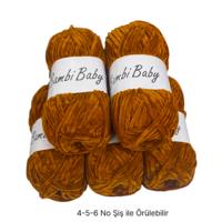 KD3660 - 500 gr. (5 Adet) Standart kalınlık  Kadife İhraç Fazlası İp