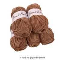 KD3661 - 500 gr. (5 Adet) Standart kalınlık Kadife İhraç Fazlası İp