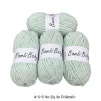 KD3663 - 450 gr. (4 Adet) Standart kalınlık Kadife İhraç Fazlası İp