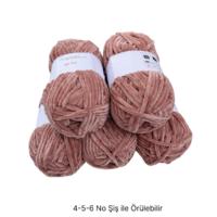 KD3666 - 500 gr. (5 Adet) Standart kalınlık Kadife İhraç Fazlası İp