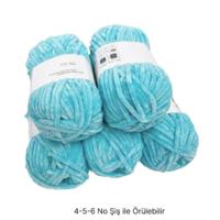 KD3670 - 500 gr. (5 Adet) Standart kalınlık Kadife İhraç Fazlası İp