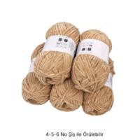KD3683 - 560 gr. (5 Adet) Standart kalınlık  Kadife İhraç Fazlası İp