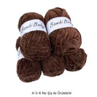 KD3689 - 500 gr. (5 Adet) Standart kalınlık Kadife İhraç Fazlası İp