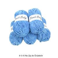 KD3700 - 500 gr. (5 Adet) Standart kalınlık Kadife İhraç Fazlası İp
