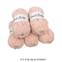 KD3701 - 500 gr. (5 Adet) Standart kalınlık Kadife İhraç Fazlası İp
