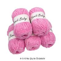 KD3706 - 500 gr. (5 Adet)  Standart kalınlık Kadife İhraç Fazlası İp
