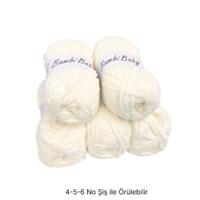 KD3709 - 500 gr. (5 Adet) Standart kalınlık Kadife İhraç Fazlası İp