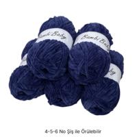 KD3716 - 500 gr. (5 Adet) Standart kalınlık Kadife İhraç Fazlası İp