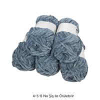 KD3717 - 500 gr. (5 Adet) Standart kalınlık Kadife İhraç Fazlası İp