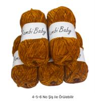 KD3736 - 550 gr. (5 Adet) Standart kalınlık  Kadife İhraç Fazlası İp