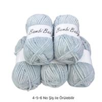 KD3738 - 500 gr. (5 Adet) Standart kalınlık Kadife İhraç Fazlası İp