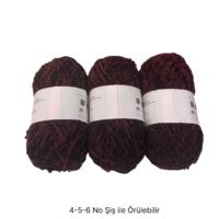 KD3739 - 300 gr. (3 Adet) Standart kalınlık Kadife İhraç Fazlası İp