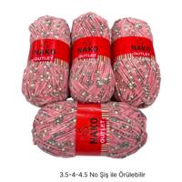 KD3756 - 932 gr. (4 Adet) İnce kadife nako outlet  Kadife İhraç Fazlası İp