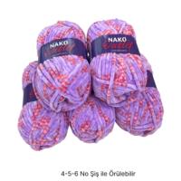 KD3758 - 524 gr. (5 Adet) Standart kalınlık kadife nako outlet Kadife İhraç Fazlası İp