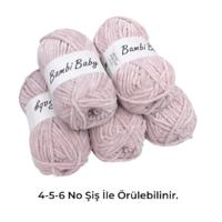 KD3766 - 500 gr. (5 Adet) Standart Kalınlık Kadife İhraç Fazlası İp