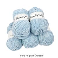 KD3782 - 500 gr. (5 Adet) Standart kalınlık Kadife İhraç Fazlası İp