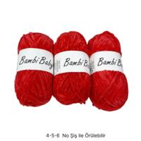 KD3805 - 300 gr. (3 Adet) Standart kalınlık Kadife İhraç Fazlası İp