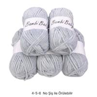 KD3810 - 500 gr. (5 Adet) Standart kalınlık Kadife İhraç Fazlası İp