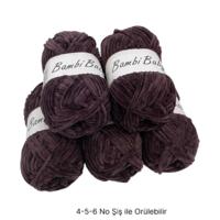 KD3815 - 500 gr. (5 Adet) Standart kalınlık Kadife İhraç Fazlası İp
