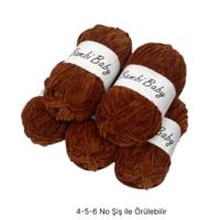 KD3819 - 540 gr. (5 Adet) Standart kalınlık Kadife İhraç Fazlası İp