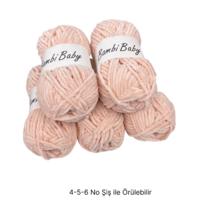 KD3822 - 500 gr. (5 Adet) Standart kalınlık Kadife İhraç Fazlası İp