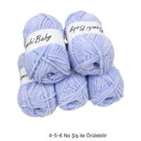KD3823 - 550 gr. (5 Adet) Standart kalınlık  Kadife İhraç Fazlası İp