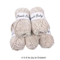 KD3833 -500 gr. (5 Adet) Standart kalınlık Kadife İhraç Fazlası İp