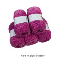 KD3834 - 500 gr. (5 Adet) Standart kalınlık Kadife İhraç Fazlası İp