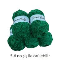 KD973 -  500 gr. (5 Adet) Standart kalınlık Kadife İhraç Fazlası İp